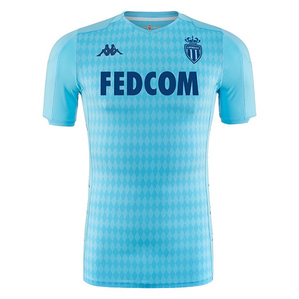 Tailandia Camiseta AS Monaco 3ª 2019-2020 Azul Claro